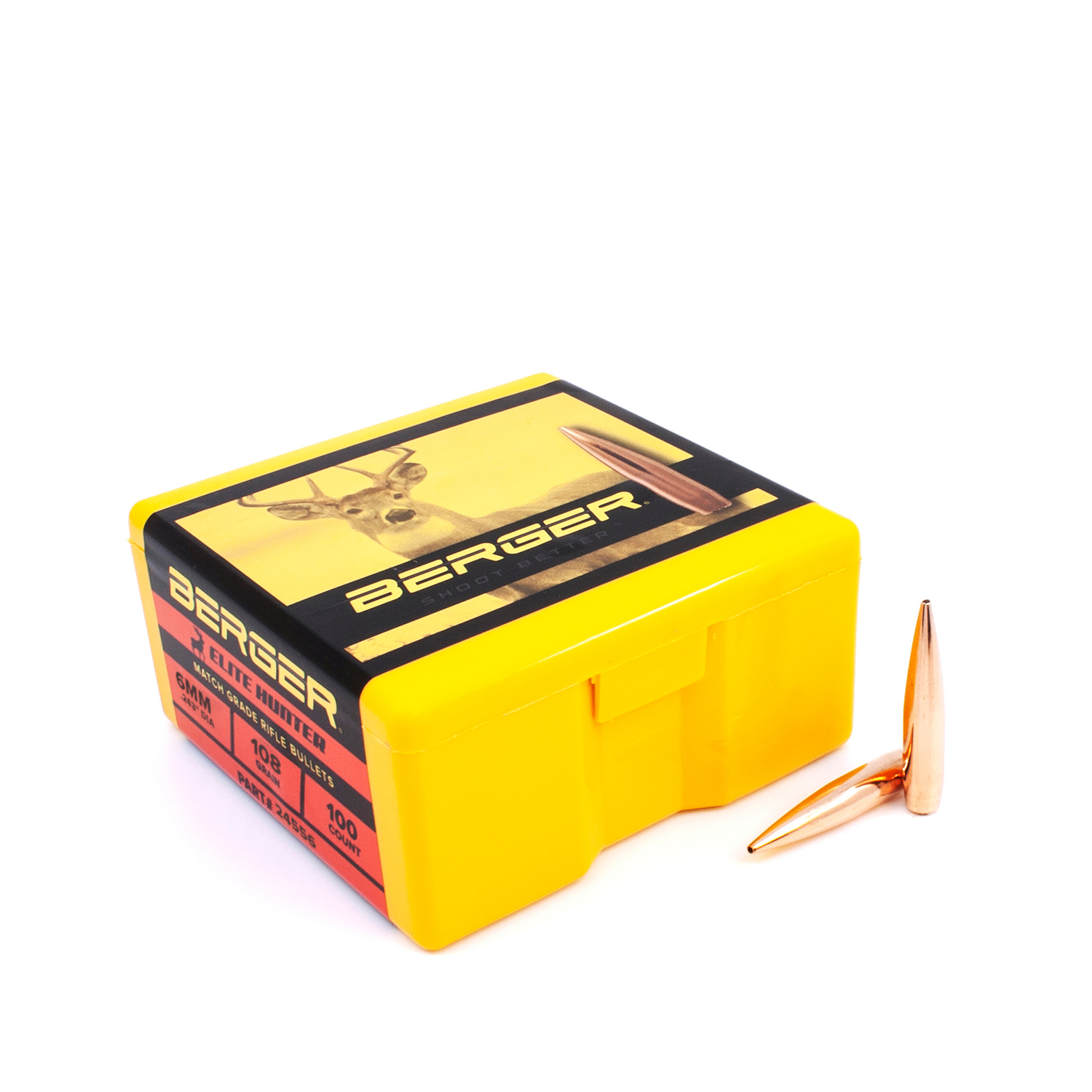 Berger 6mm 108 Grain Elite Hunter