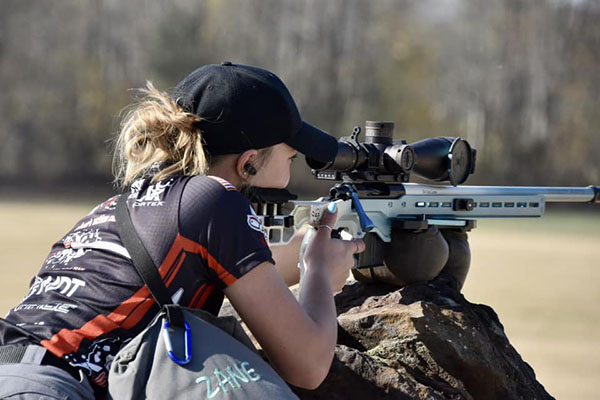 Team Lapua’s Allison Zane Top Lady in Precision Rifle Series