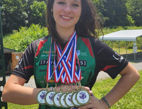 Kaitlin Benthin from SK Wins Area 8 Steel Challenge Championship