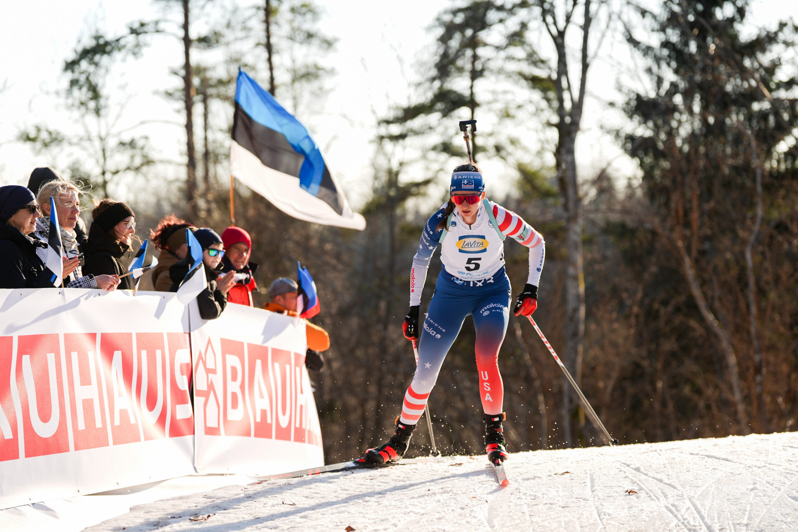 IBU World Cup Biathlon, sprint women, Otepaeae (EST) Lapua Renews Partnership as Official Ammunition of U.S. Biathlon